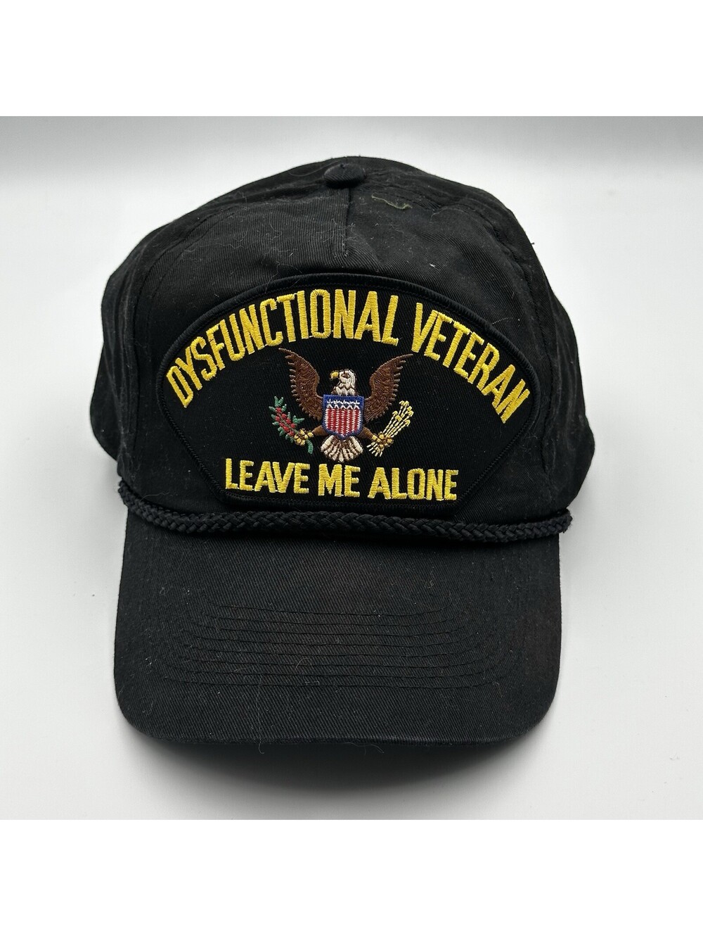 Nissi Caps Dysfunctional Veteran Leave Me Alone Cap Preowned Adjustable